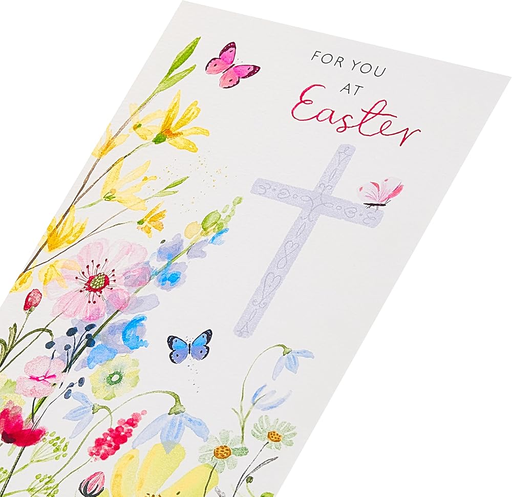 Cross Design Easter Card