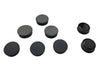 Pack of 12 Black 24mm Magnets