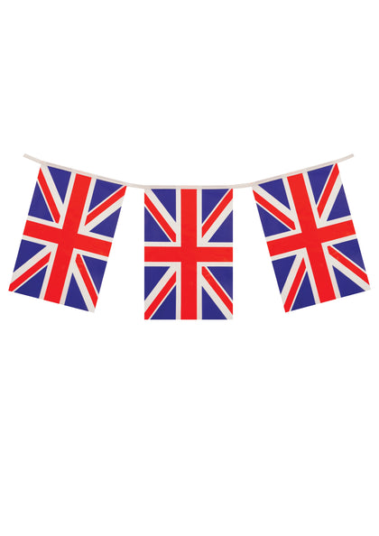 Union Jack Flags Bunting 10 Meter 20 Flags