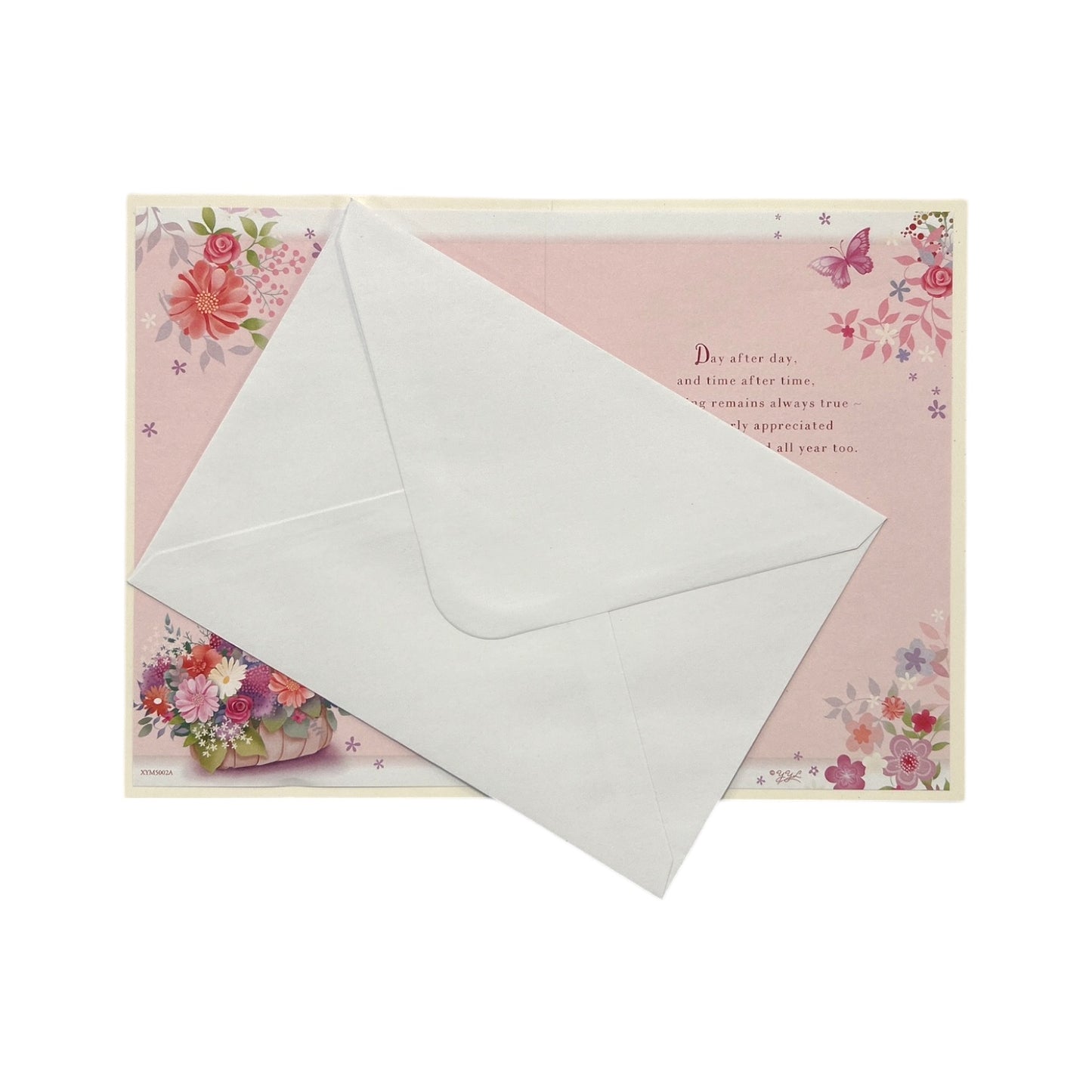 To A Dear Mum Pastel Floral Wallet Design Mother's Day Card