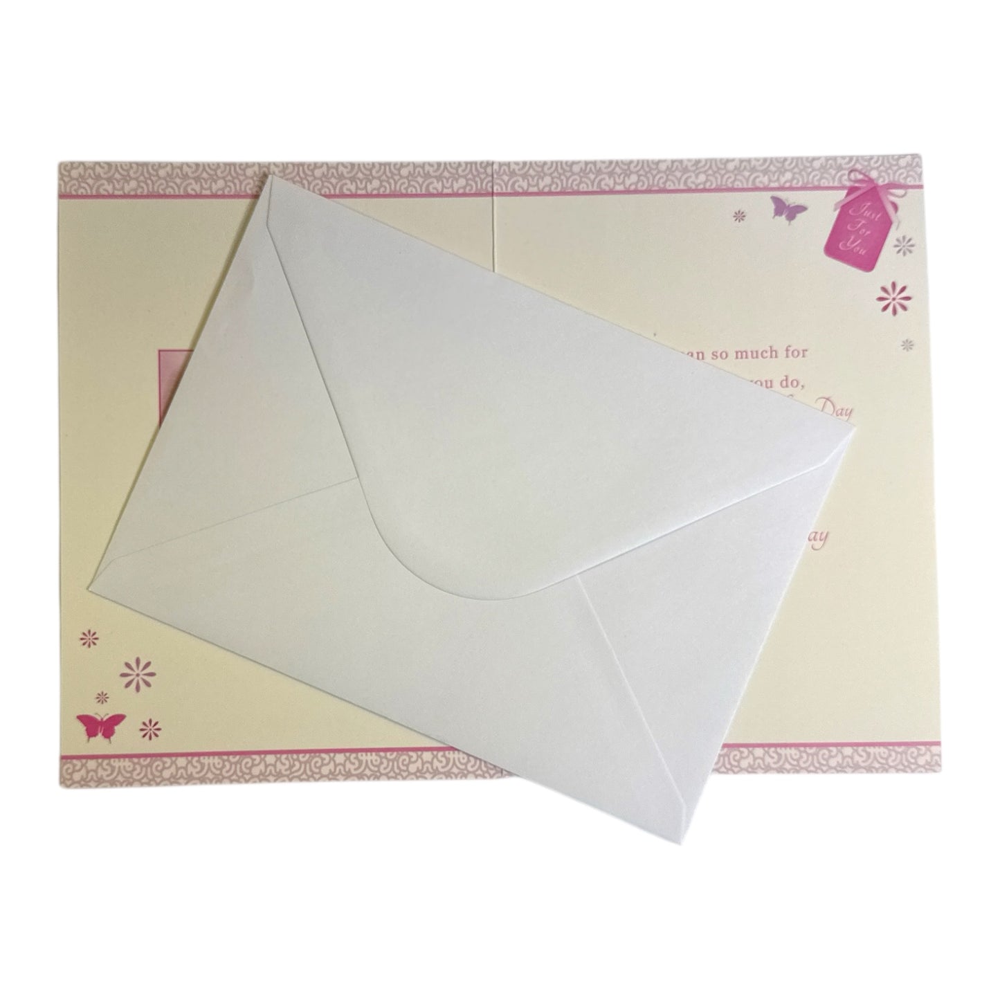 To A Dear Mother Pink Orchid Flowers Design Mother's Day Card