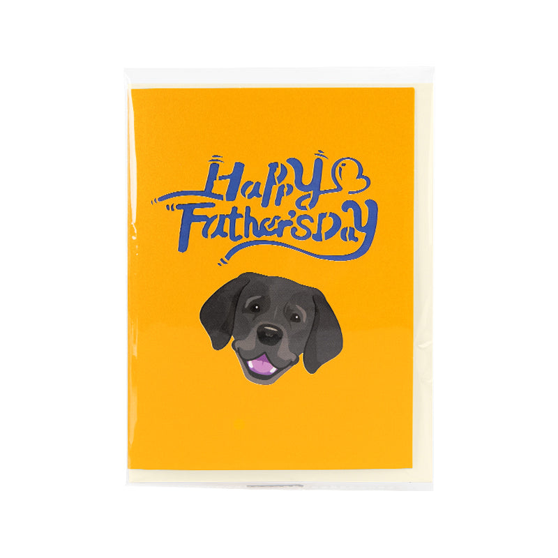 Paws for Dad 3D Pop Up Father’s Day Card