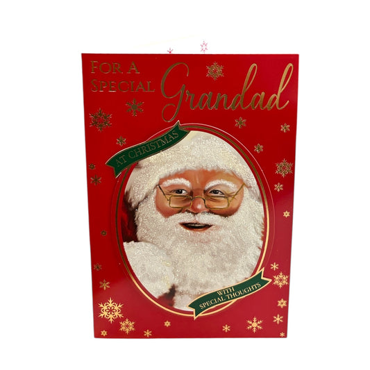 Santa Design For a Special Grandad Christmas Card