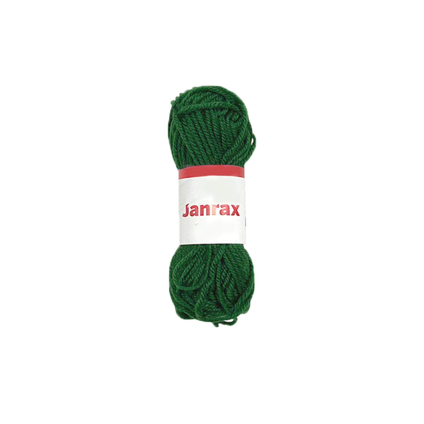 Dark Green Acrylic Yarn Roll – 10g, 4 Strand 8 Ply Knitting Wool