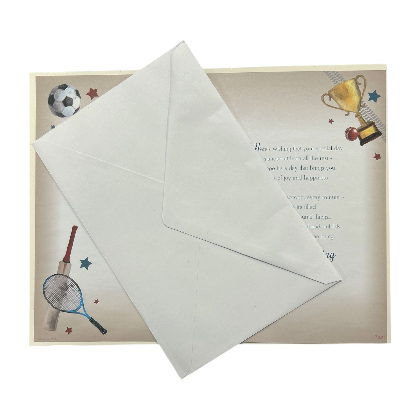 Age 60 Male Sports Themed Design Birthday Card