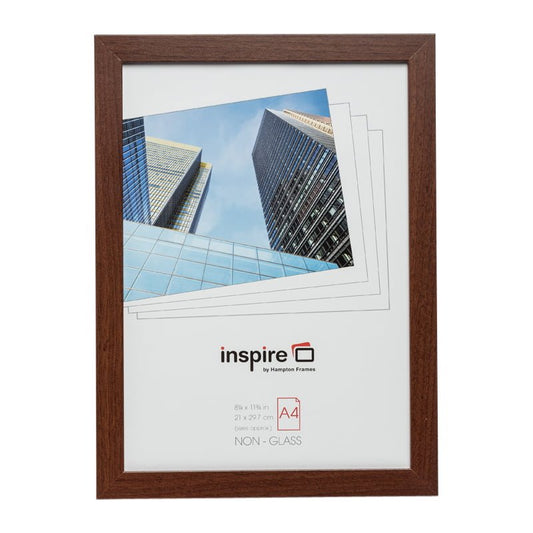 Munich A4 Brown Certificate Frame