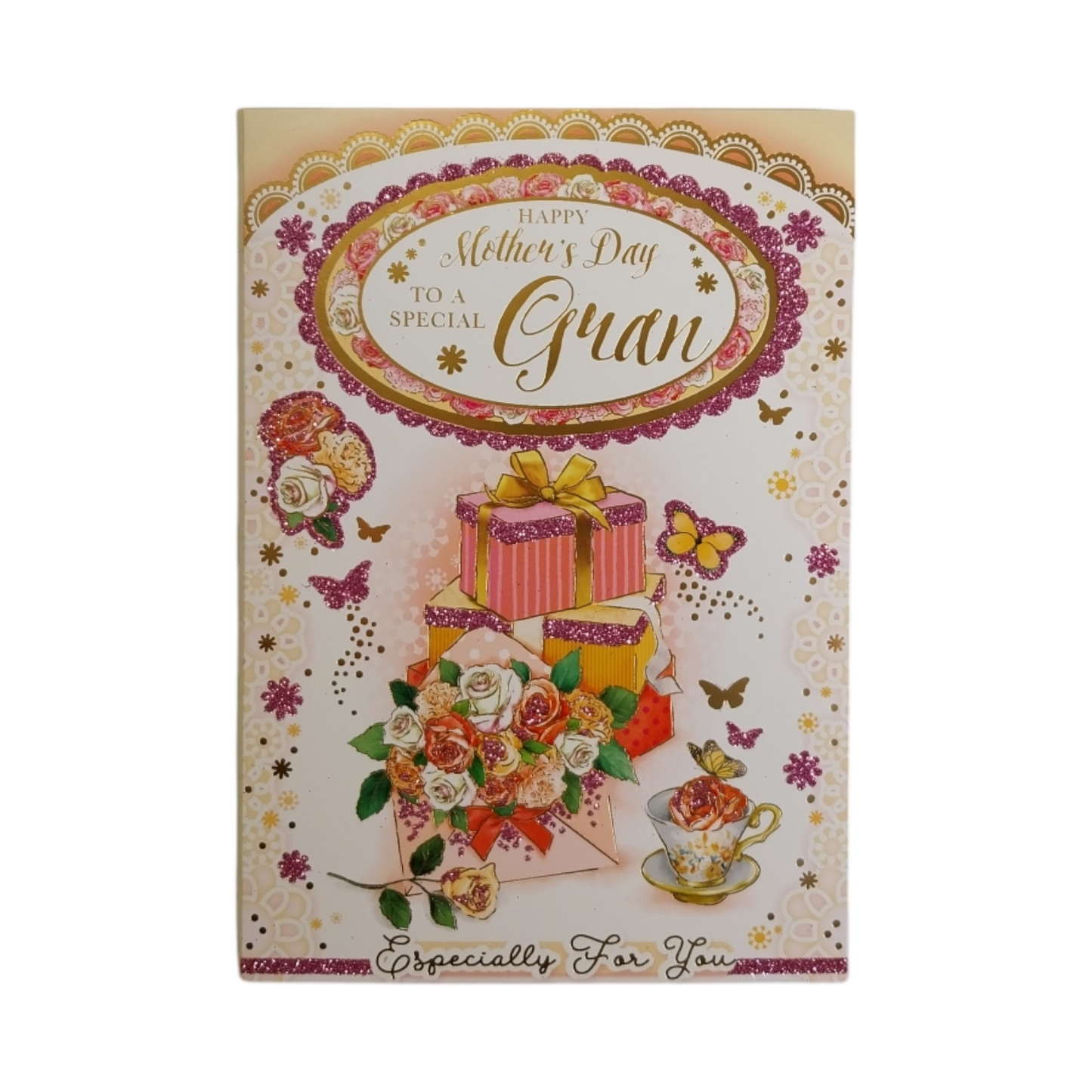 To A Special Gran Roses And Gift Design Mother's Day Card