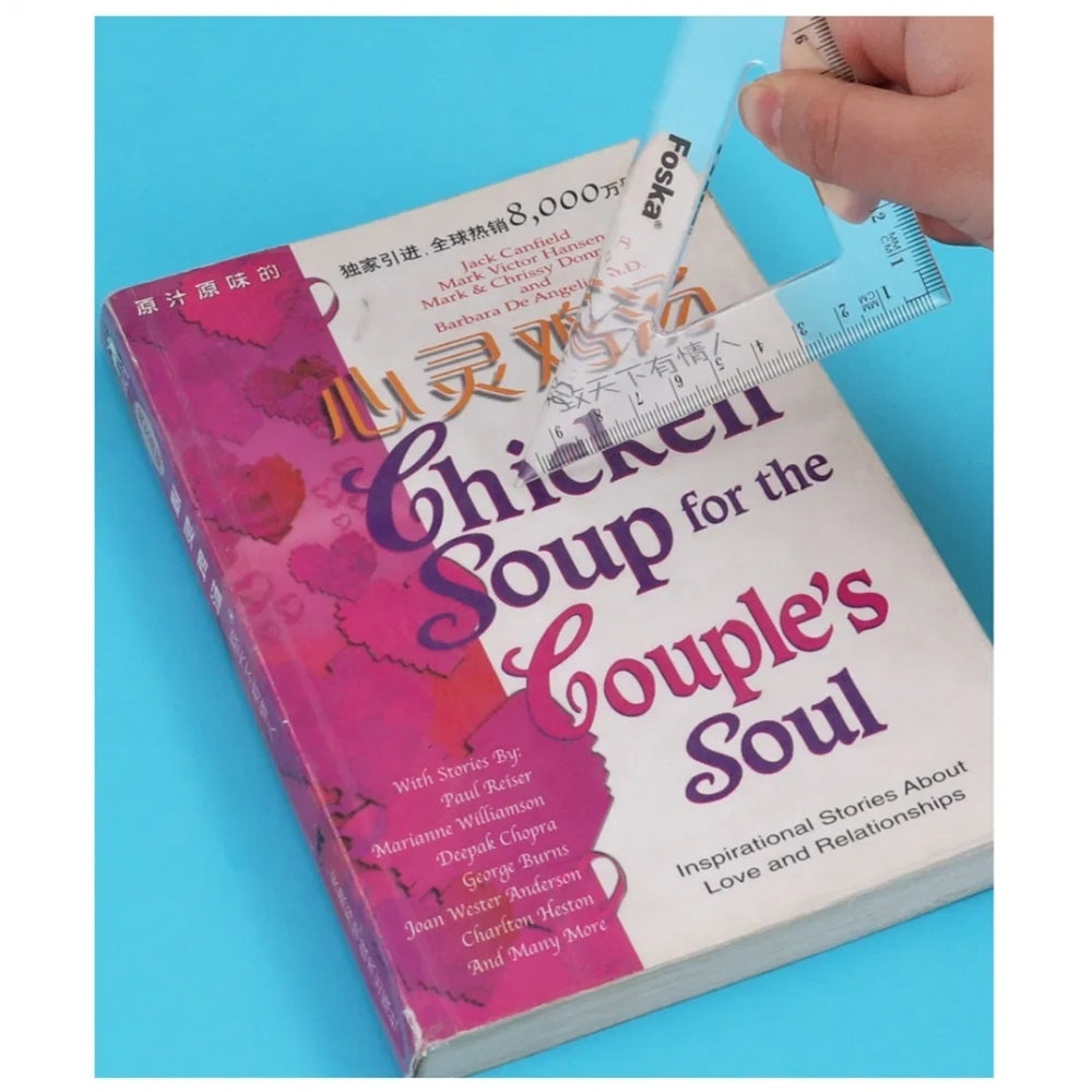 Clear Self Adhesive Book Cover 45cm x 10m - Transparent Film