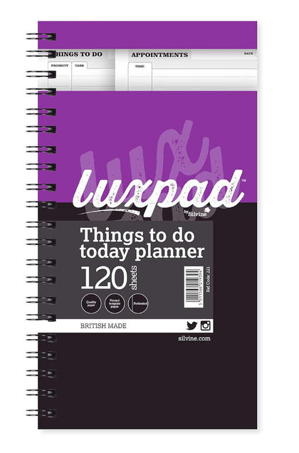 Silvine Things To Do Planner