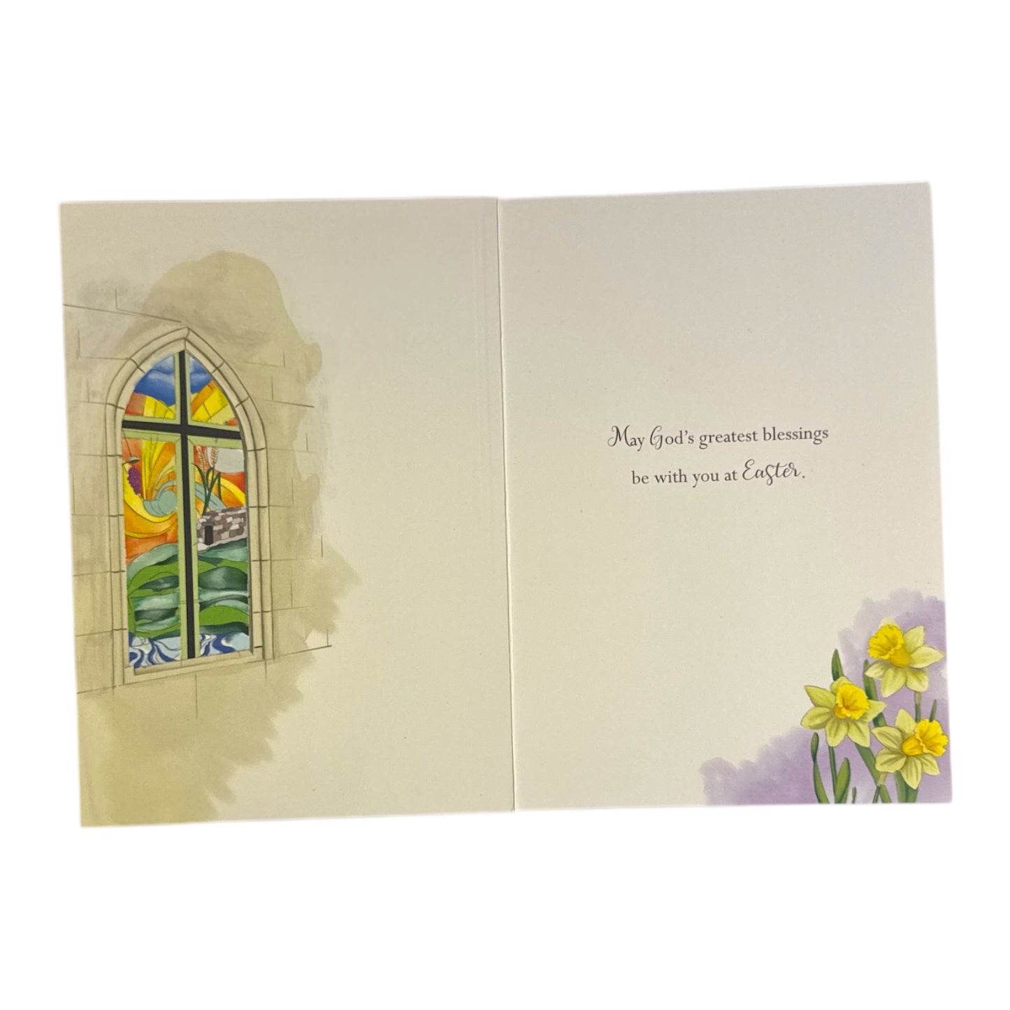 Light Of The World Religious Blessings Easter Card