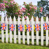 Union Jack Bunting 10m with 20 Square Flags