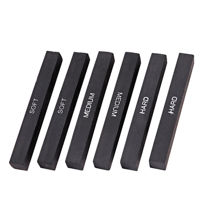 Pack of 6 Compressed Charcoal Stick Set