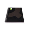 Pack of 3 A5 Hardback Black Casebound Notebooks