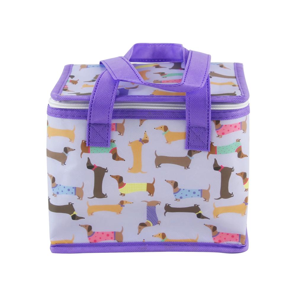 Pack of 6 Sausage Dogs Design Lunch Bags