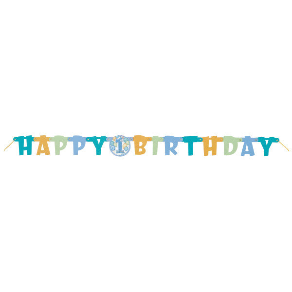 Unique Bluey Jointed Happy Birthday Banner 29608 - LA Balloons