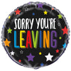 Sorry You're Leaving Round Foil Balloon 18"