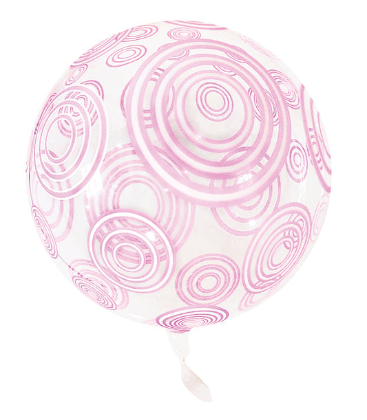 Pack of 5 Pink Swirly 18" Vortex Balloons