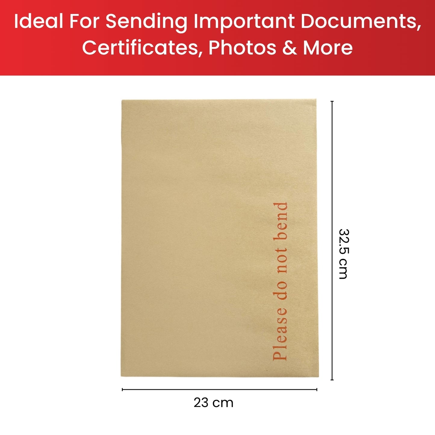 Box of 125 C4 Board Back Envelopes (324 x 229mm)