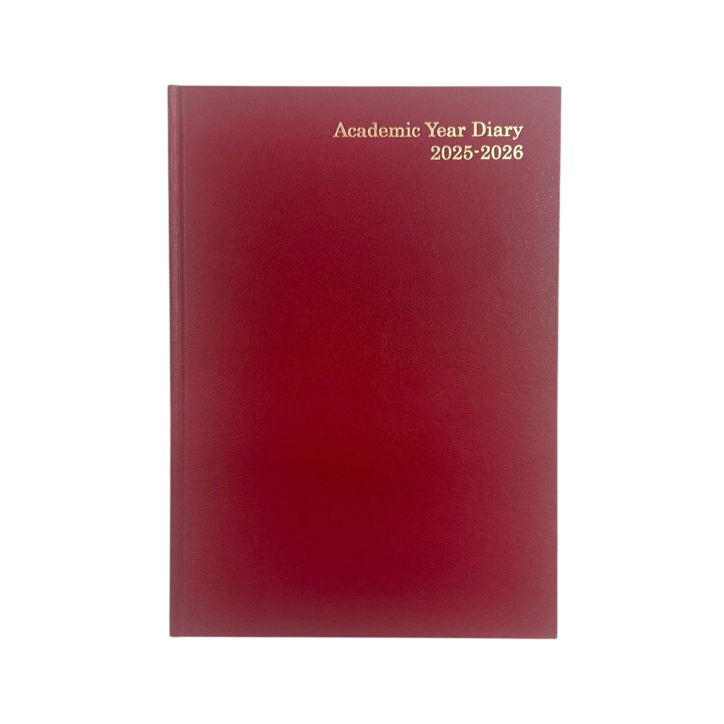 Janrax 2025-2026 A4 Week to View Burgundy Academic Diary
