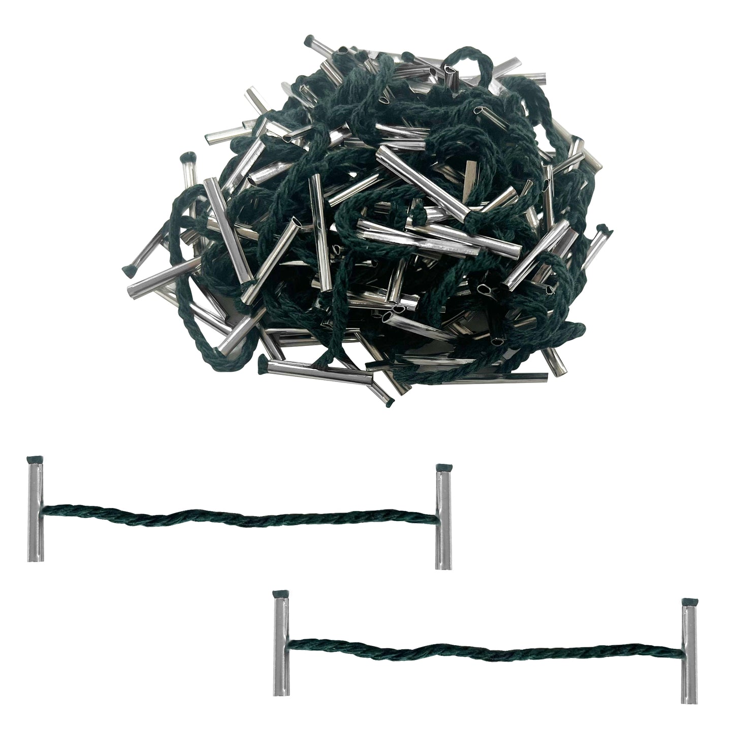 Pack of 500 76mm Metal End Treasury Tags