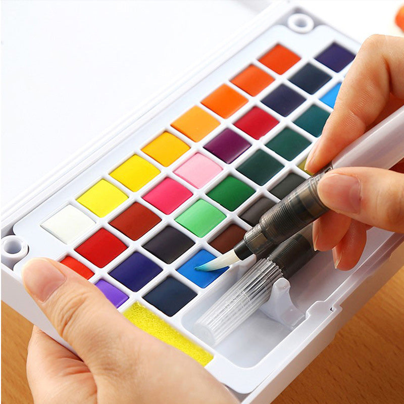 Pack of 36 Solid Watercolor Paint Set