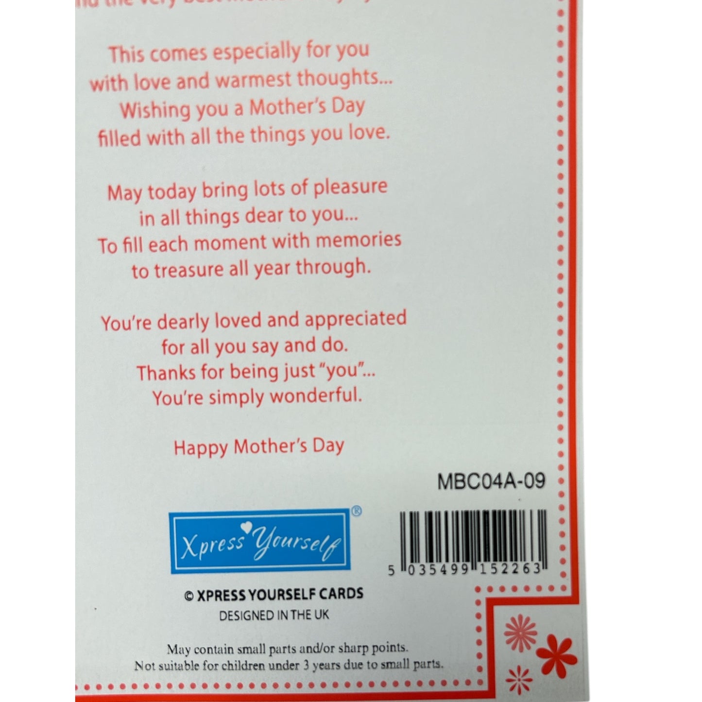 To A Special Nanna Pink Heart Design Mother's Day Boxed Card