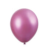 Pack of 6 Assorted Pink, Purple & Gold Platinum 11" Latex Balloons