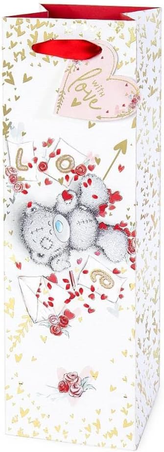 Tatty Teddy With Love Bottle Gift Bag