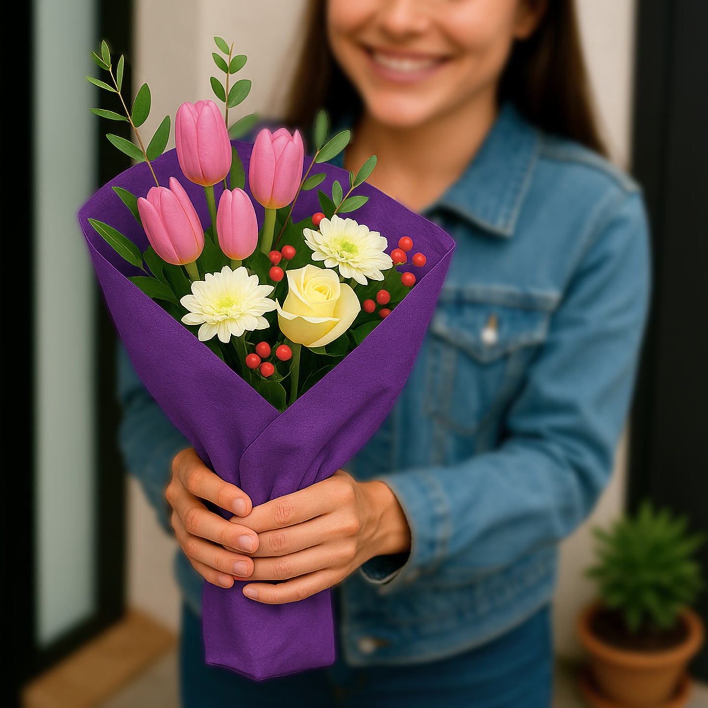 Pack of 10 Purple Acid Free 50 x 70cm Tissue Paper Sheets