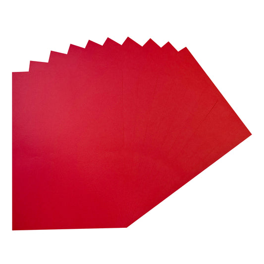Pack of 100 A4 Dark Red Coloured Paper 75gsm Sheets