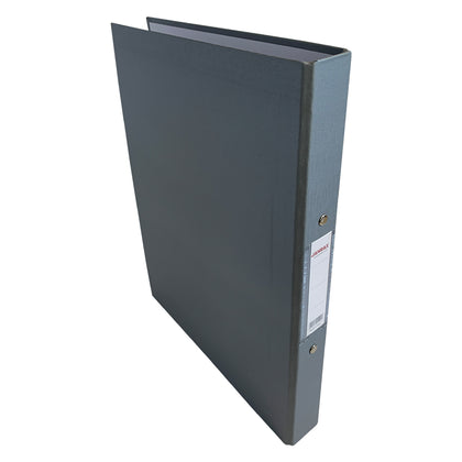 A4 Grey Paper Over Board Ring Binder by Janrax