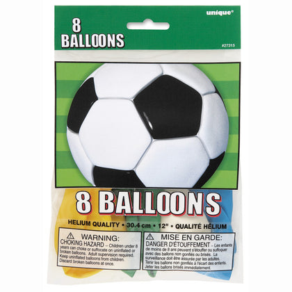 Pack of 8 3D Soccer 12