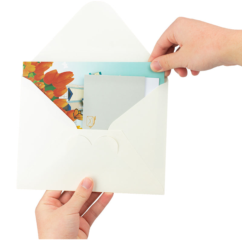 Tulip Breeze 3D Windmill 3D Pop Up Greeting Card