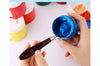Pack of 5 Assorted PP Art Plastic Handle Painting Flexible Palette Knives