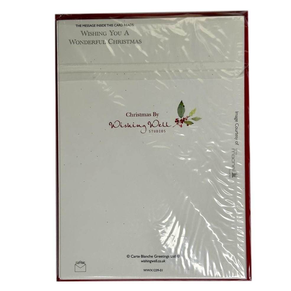 Pack of 6 'Children In The Snow' Design Christmas Cards