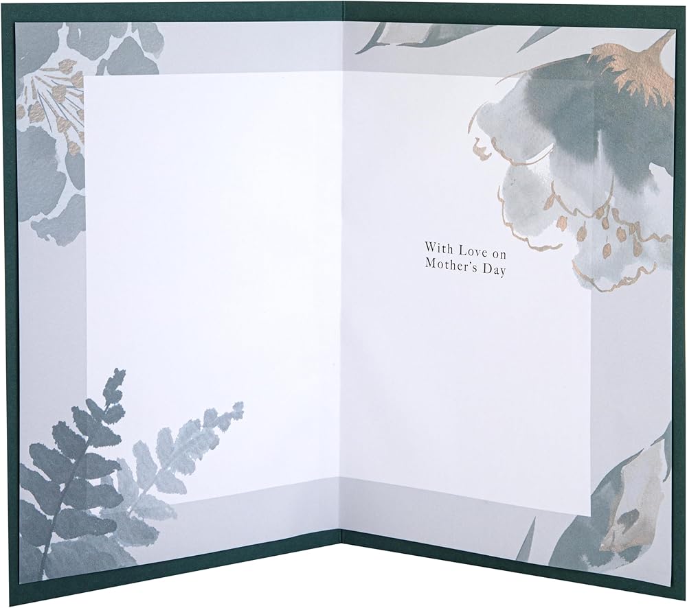 Floral Design Heartfelt Verse Mum Mother's Day Card
