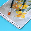 A4 12 Sheets Side Spiral Open Oil Painting Pad