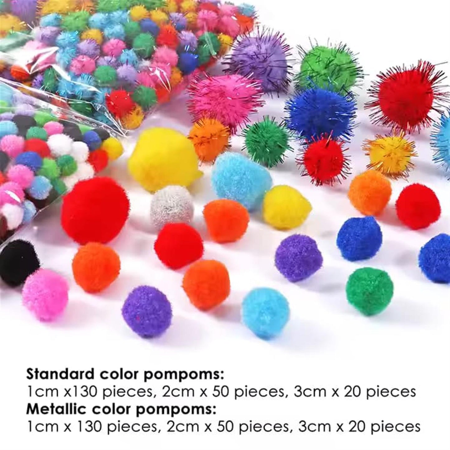 Pack of 1200 Pieces DIY Arts and Crafts Set