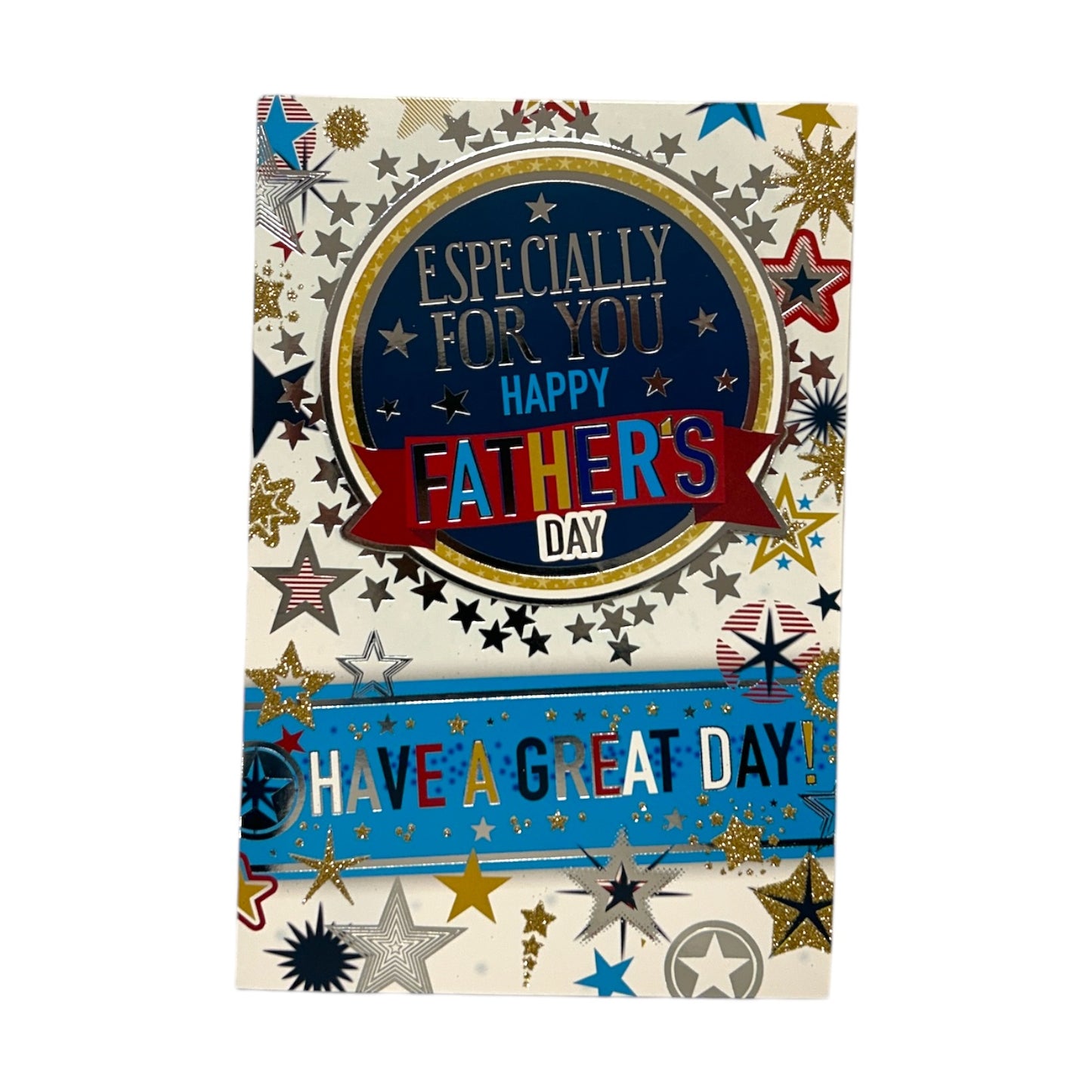 Especially For You Star Brust Design Father's Day Card