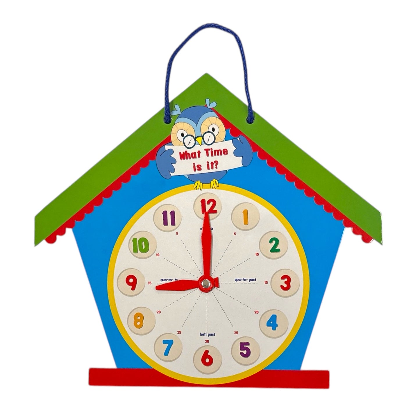 Learn to Tell The Time Clock by Janrax