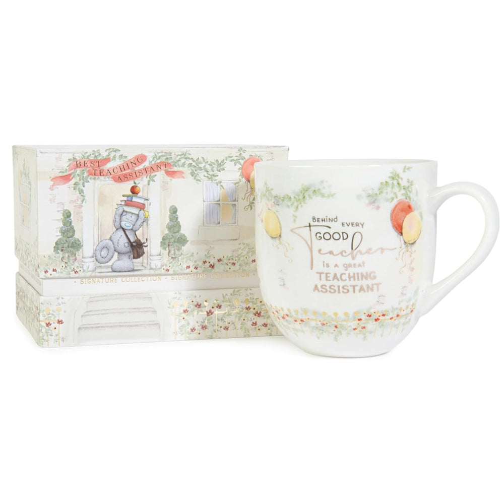 Me to You Tatty Teddy Luxury Bone China Gift Mug for Teaching Assistant Presented in Satin Lined Gift Box Signature Collection