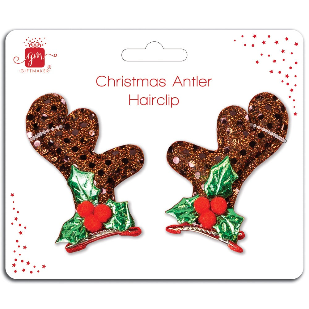 Christmas Antler Hairclip