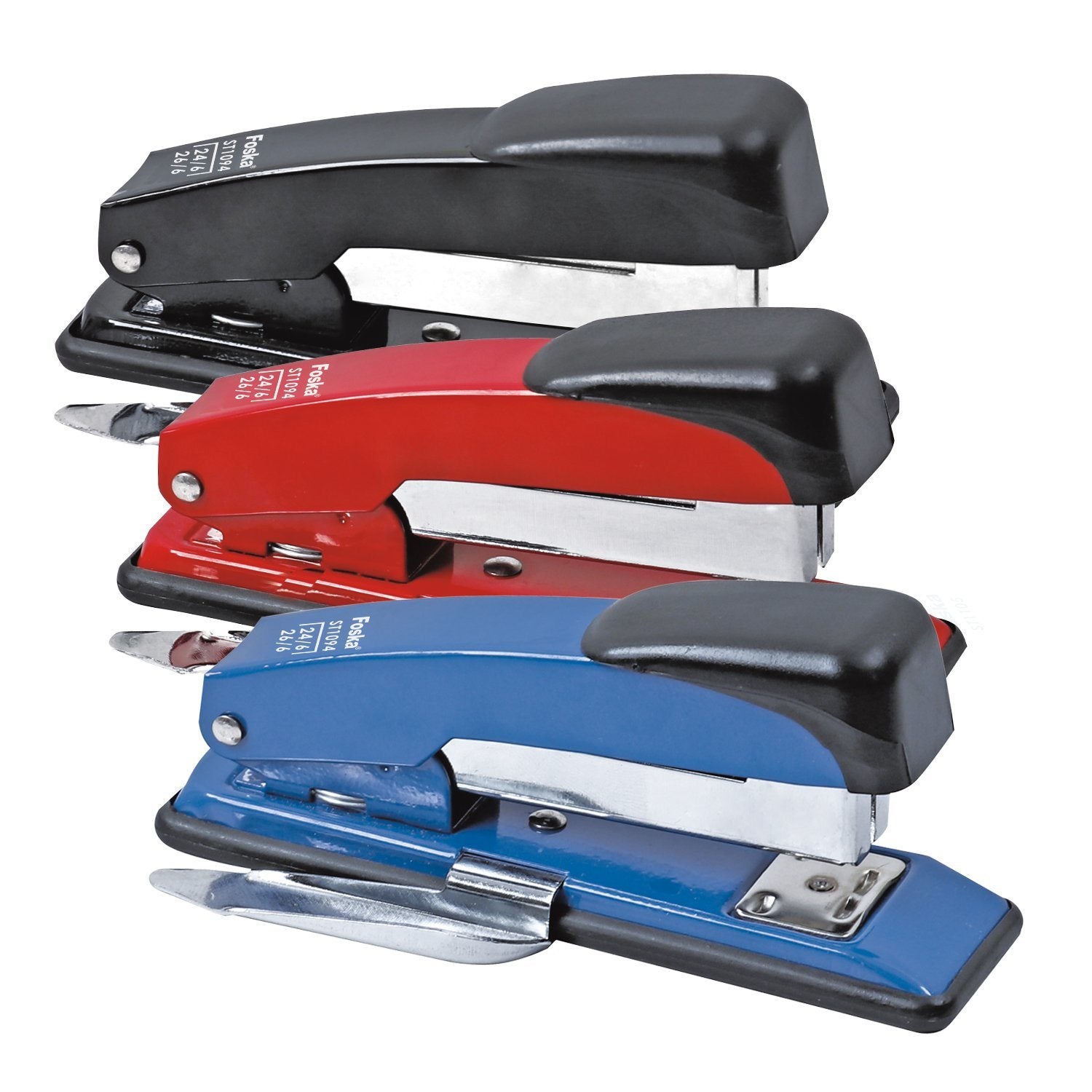 Stapler with Staple Remover and Paper Collector