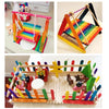 Pack of 50 Assorted Colour Wooden Lollipop Sticks