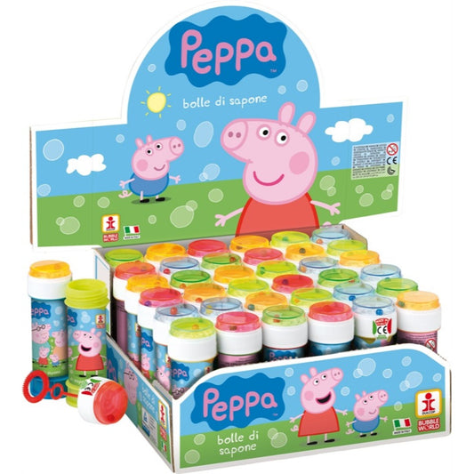 Pack of 12 Bubble Tubs Peppa Pig (60ml)