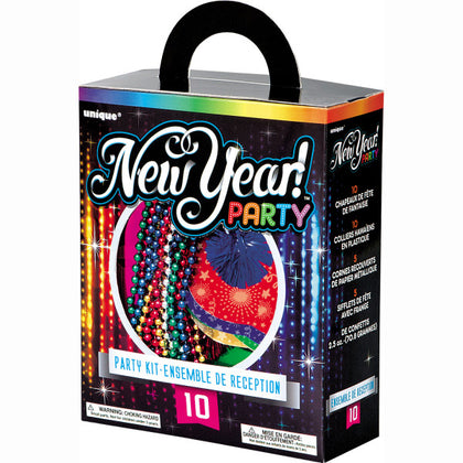New Years Party Window Box Kit for 10