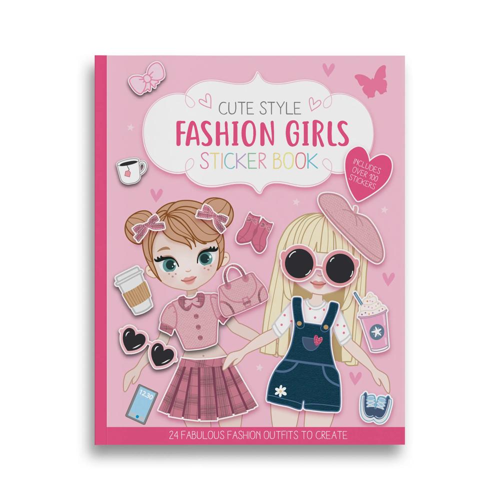 Fashion Designer Girls Stickers Book