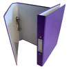 A4 Purple Paper Over Board Ring Binder by Janrax