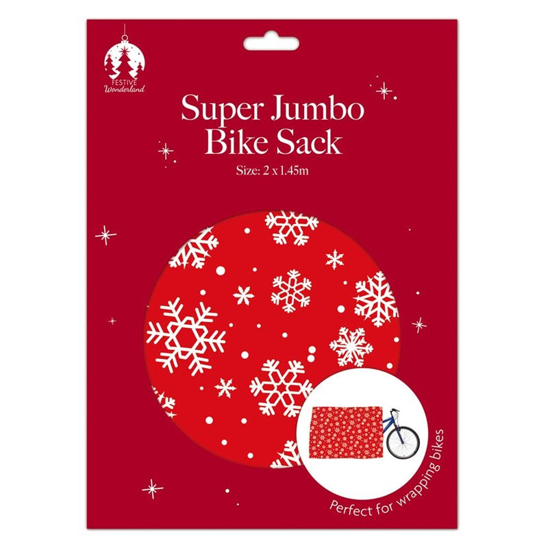 Super Jumbo PVC Bike Christmas Sack 2 x 1.45m
