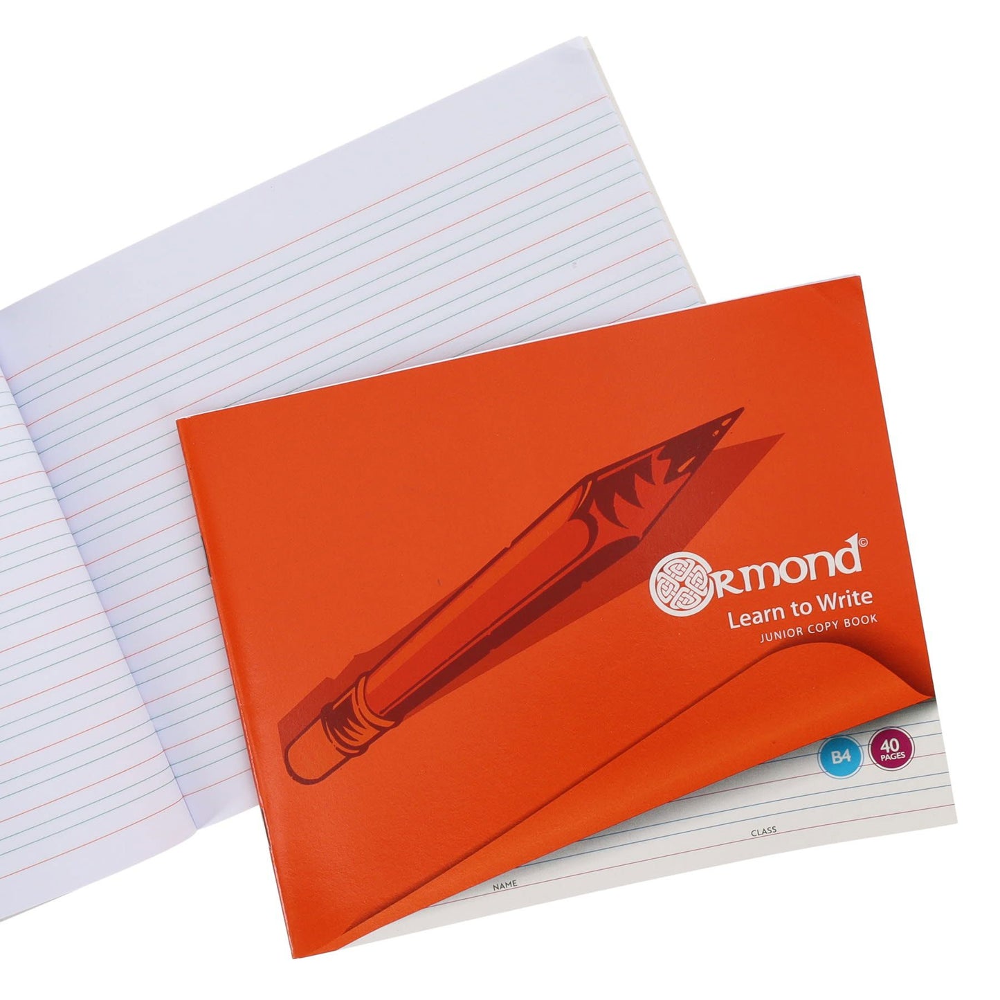 B4 40 Pages Learn To Write Copy Book by Ormond